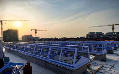 消防平安排烟窗开启角度