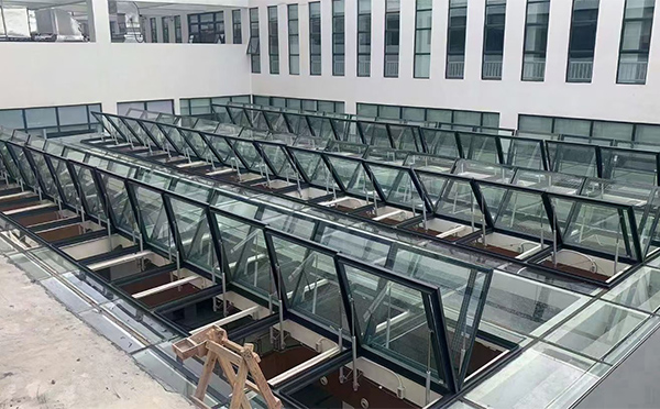 百安科技有限公司近期平安排烟窗项目案例分享