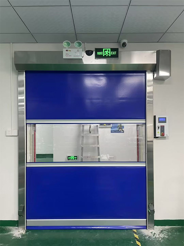 平安快速平安卷帘门在冷链物流仓储区的应用实践